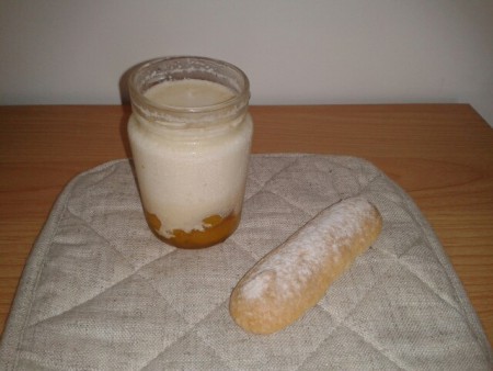 Yaourts biscuités à la mirabelle