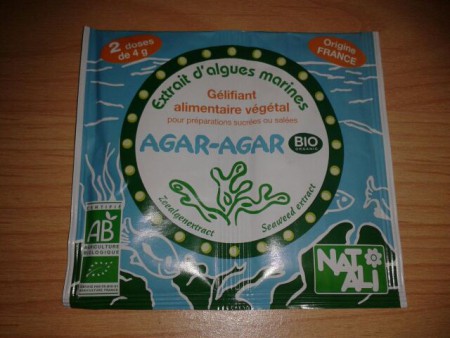 Connaissez-vous l'agar-agar