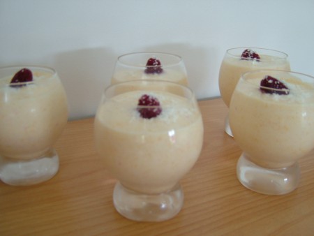 Mousse de fruits d'été